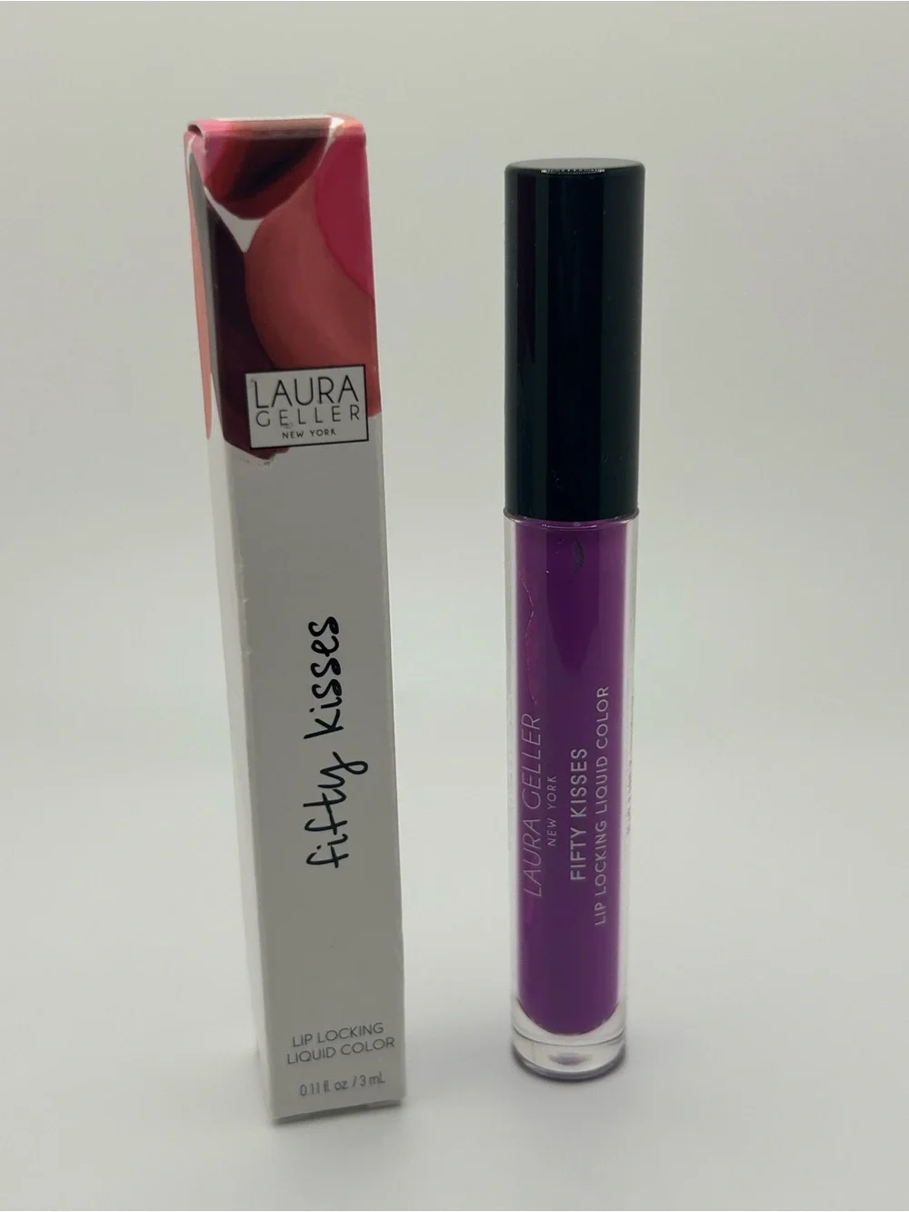 Laura Geller Fifty Kisses Liquid Lipstick — orchard love Purple
